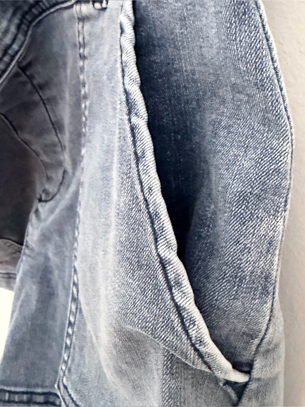 Betabrand Denim Shorts Elastic Waist XL - Picture 7 of 7